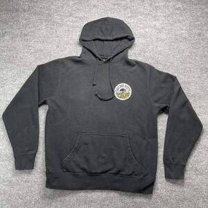 Oaklandish Oakland Roots SC Hoodie Mens Medium Black Pullover Soccer Sweatshirt